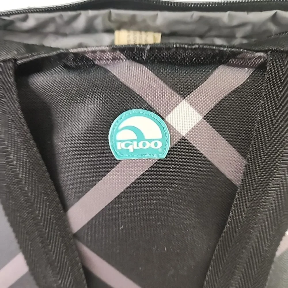 Lunchbag Igloo Insulated Lunch Bag Cooler Tote Zipper Food Storage 159525